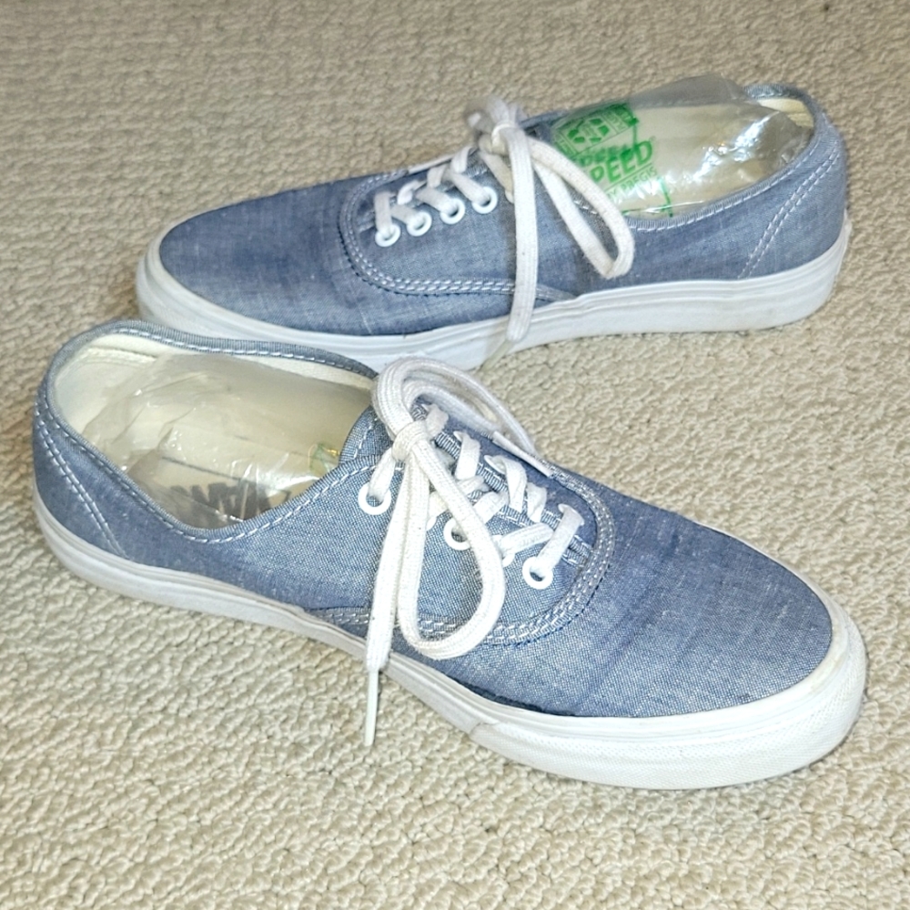 👟Blue Denim Vans